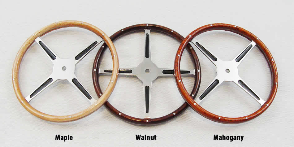 Steering Wheel  Mahogany