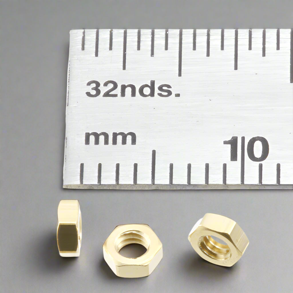 Hex Nut 2.0 mm Brass