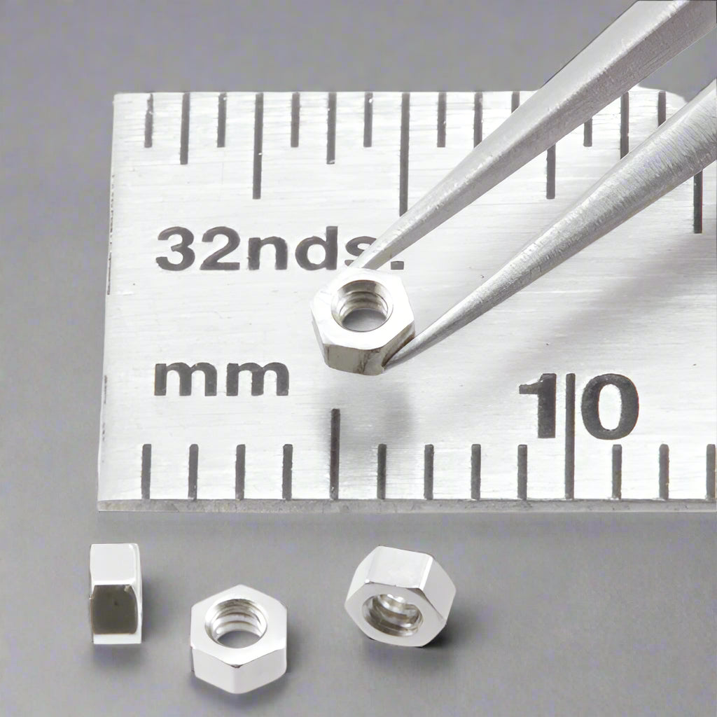 Hex Nut  00-90 Stainless Steel