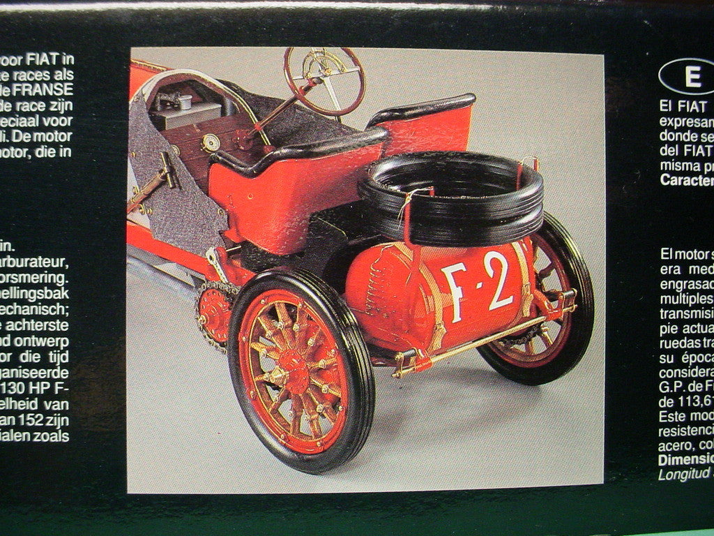 Fiat Black Tires & Supports