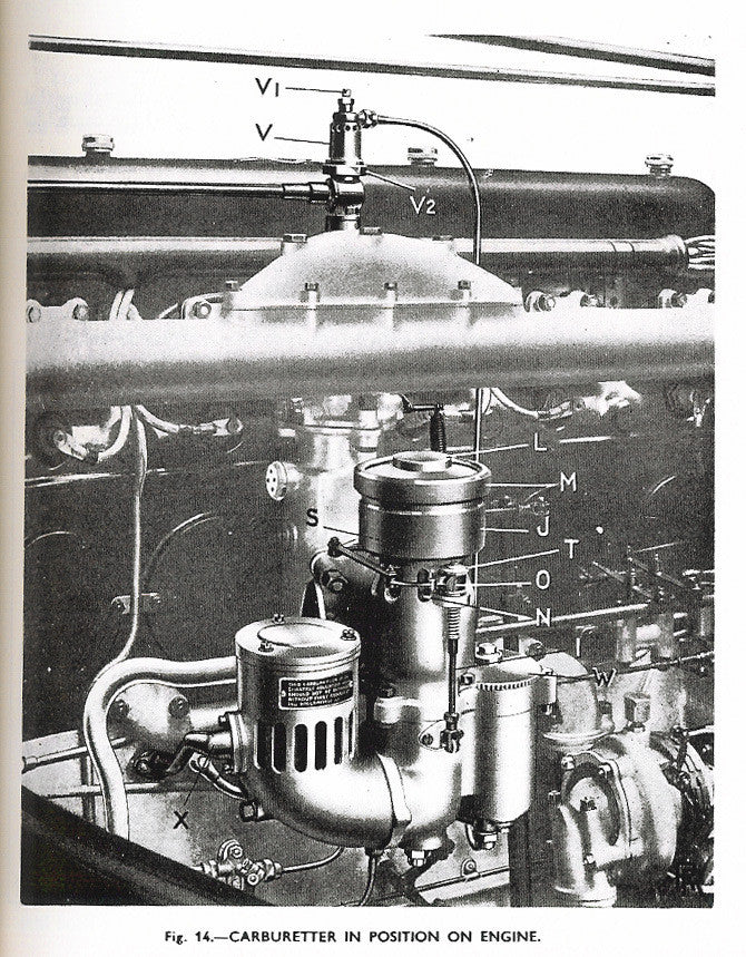 Rolls Royce Resin Carburetor